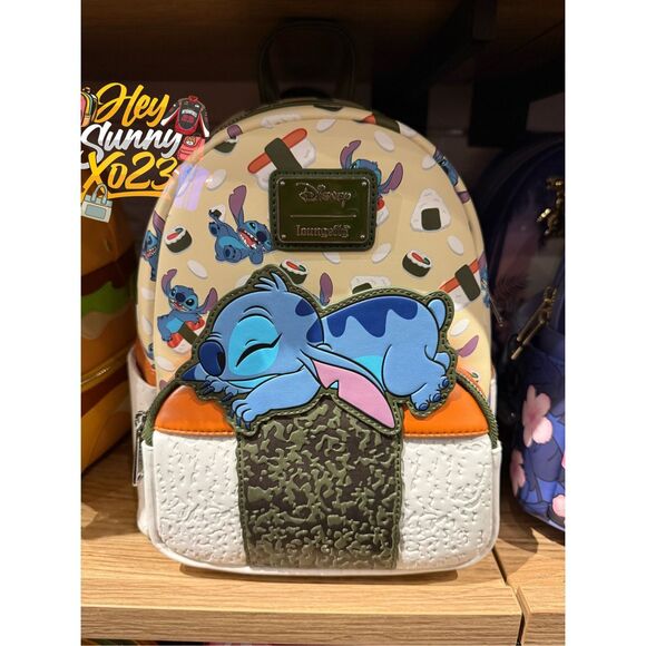 Loungefly Disney Lilo & Stitch Sushi Stitch Mini Backpack